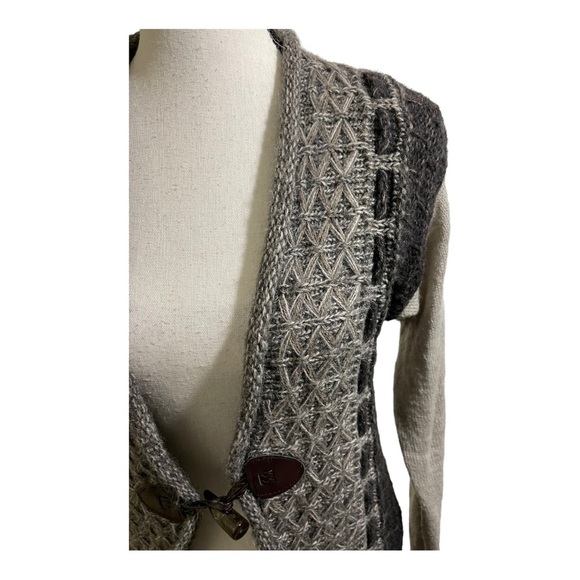 Vanity Italian womens cardigan knit mohair and wool blend. Size medium. … - Picture 2 of 14